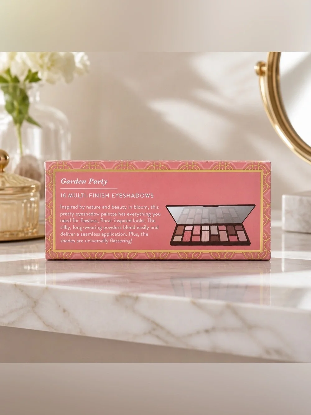 Laura Geller Garden Party In Full Bloom 16 Multi-Finish Eyeshadow Palette
